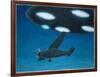 UFO Near Melbourne, Australia-Michael Buhler-Framed Art Print