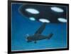 UFO Near Melbourne, Australia-Michael Buhler-Framed Art Print