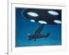 UFO Near Melbourne, Australia-Michael Buhler-Framed Art Print