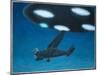 UFO Near Melbourne, Australia-Michael Buhler-Mounted Art Print