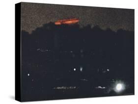 UFO Photographed by Mark Roth Over a Park in Queens New York-null-Stretched Canvas