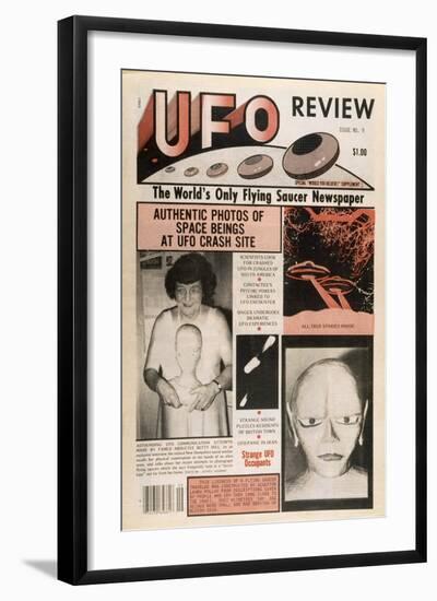 UFO Review Issue 9-null-Framed Art Print