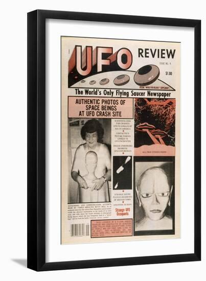 UFO Review Issue 9-null-Framed Art Print