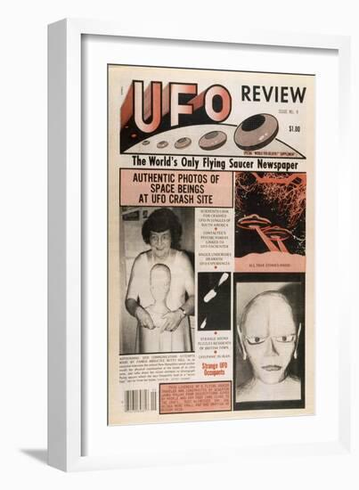 UFO Review Issue 9-null-Framed Art Print