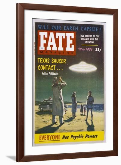 UFO Seen by Ray Stanford at Padre Island Texas Usa-null-Framed Photographic Print