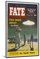 UFO Seen by Ray Stanford at Padre Island Texas Usa-null-Mounted Photographic Print