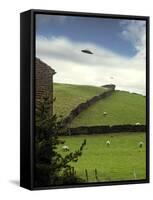 UFO Sighting-Richard Kail-Framed Stretched Canvas