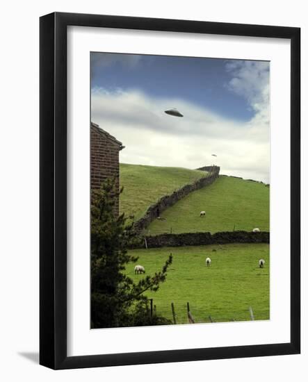 UFO Sighting-Richard Kail-Framed Photographic Print