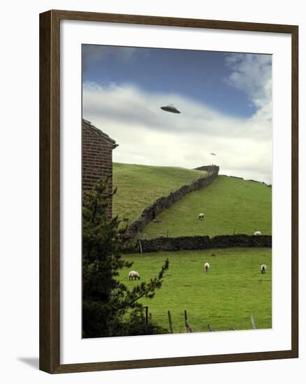 UFO Sighting-Richard Kail-Framed Photographic Print