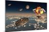Ufo Sightings Increased Since the Exploding of the First Atomic Bomb-null-Mounted Art Print