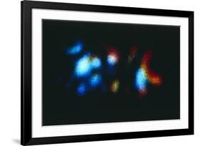 UFO Splitting and Changing Colour, Hessdalen, Norway-null-Framed Premium Giclee Print