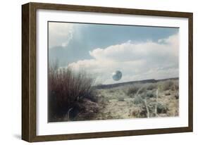 UFO Whose Occupants Talked with Paul Villa-Paul Villa-Framed Art Print