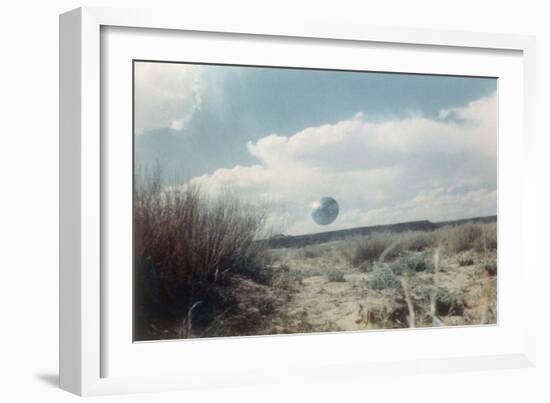 UFO Whose Occupants Talked with Paul Villa-Paul Villa-Framed Art Print