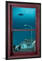 UFO Window-null-Lamina Framed Poster