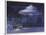 UFO with Classic Domed Disk and Four-Piece Landing Gear-null-Stretched Canvas