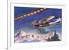 UFOs, Arnold-null-Framed Art Print