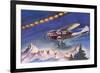 UFOs, Arnold-null-Framed Art Print