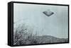 UFOs, Fry, California-null-Framed Stretched Canvas