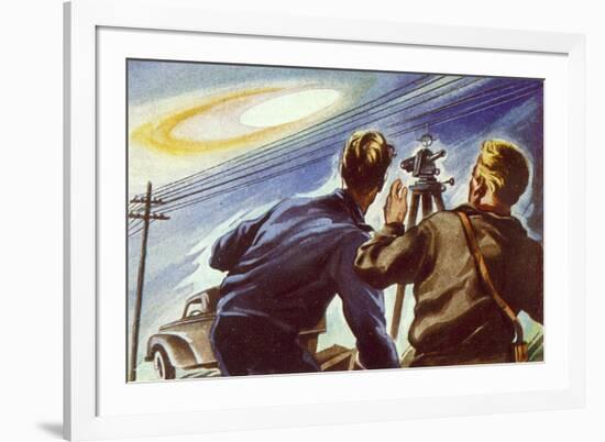 UFOs, Hall, Boise-null-Framed Premium Giclee Print