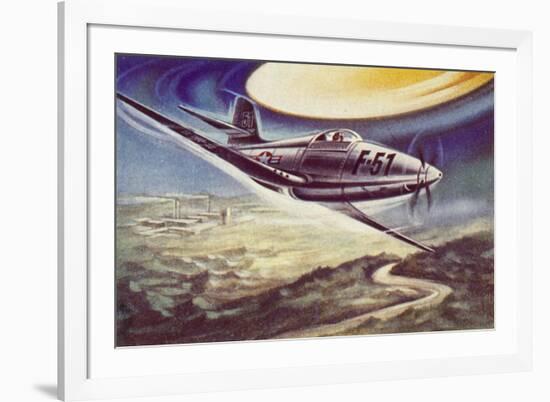 UFOs, Mantell, Godman-null-Framed Art Print