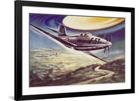 UFOs, Mantell, Godman-null-Framed Art Print