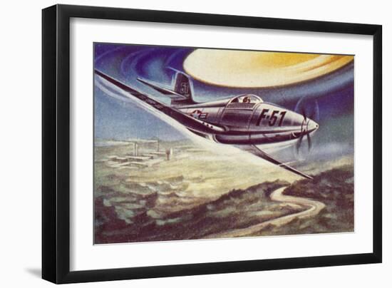 UFOs, Mantell, Godman-null-Framed Art Print