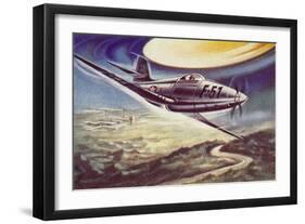 UFOs, Mantell, Godman-null-Framed Art Print