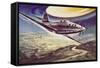 UFOs, Mantell, Godman-null-Framed Stretched Canvas