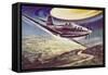 UFOs, Mantell, Godman-null-Framed Stretched Canvas