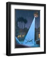 UFOs, Roswell Crash-Michael Buhler-Framed Art Print