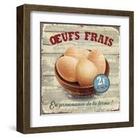 Œufs frais-Bruno Pozzo-Framed Art Print