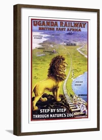 Uganda Railway-null-Framed Giclee Print