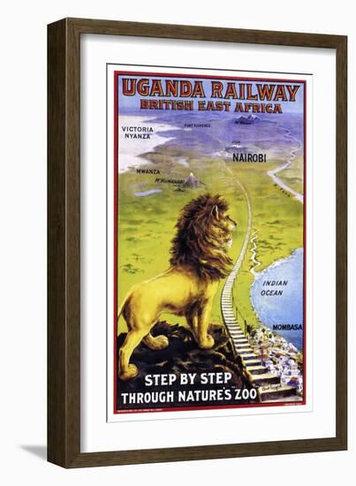 Uganda Railway-null-Framed Giclee Print