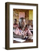 Ugandan school, Uganda-Godong-Framed Photographic Print