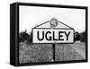 'Ugley' Signpost-J. Chettlburgh-Framed Stretched Canvas