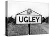 'Ugley' Signpost-J. Chettlburgh-Stretched Canvas