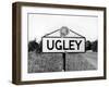 'Ugley' Signpost-J. Chettlburgh-Framed Photographic Print