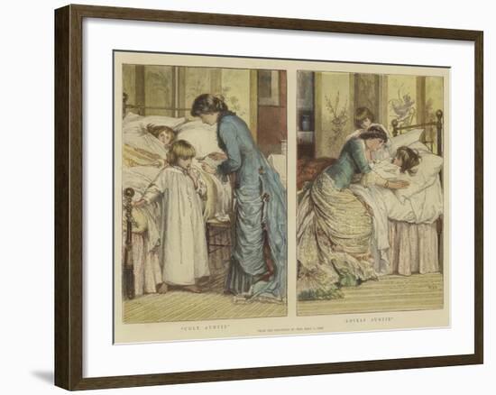 Ugly Auntie, Lovely Auntie-Mary L. Gow-Framed Giclee Print