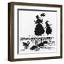 Ugly Duckling 2-Arthur Rackham-Framed Art Print