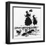 Ugly Duckling 2-Arthur Rackham-Framed Art Print