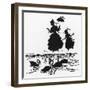 Ugly Duckling 2-Arthur Rackham-Framed Art Print