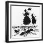 Ugly Duckling 2-Arthur Rackham-Framed Art Print