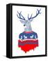 Ugly Winter Pullover-Robert Farkas-Framed Stretched Canvas