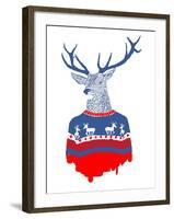 Ugly Winter Pullover-Robert Farkas-Framed Art Print