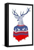 Ugly Winter Pulover-Robert Farkas-Framed Stretched Canvas