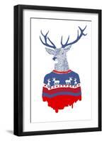 Ugly Winter Pulover-Robert Farkas-Framed Giclee Print