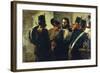 Ugo Bassi in Comacchio Prison-Carlo Ademollo-Framed Giclee Print