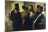 Ugo Bassi in Comacchio Prison-Carlo Ademollo-Mounted Giclee Print