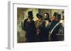 Ugo Bassi in Comacchio Prison-Carlo Ademollo-Framed Giclee Print