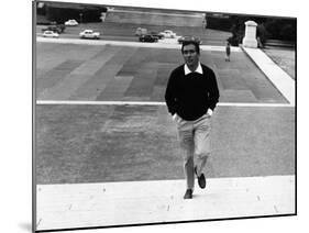 Ugo Tognazzi Going Up the Stairs of a Square-Marisa Rastellini-Mounted Photographic Print